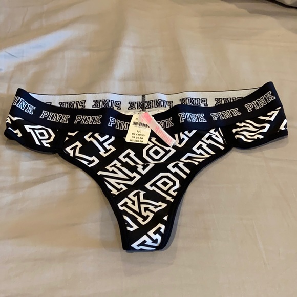 PINK Victoria's Secret Other - 😎3 for $10‼️ NWT - PINK cotton logo thong - Sz L